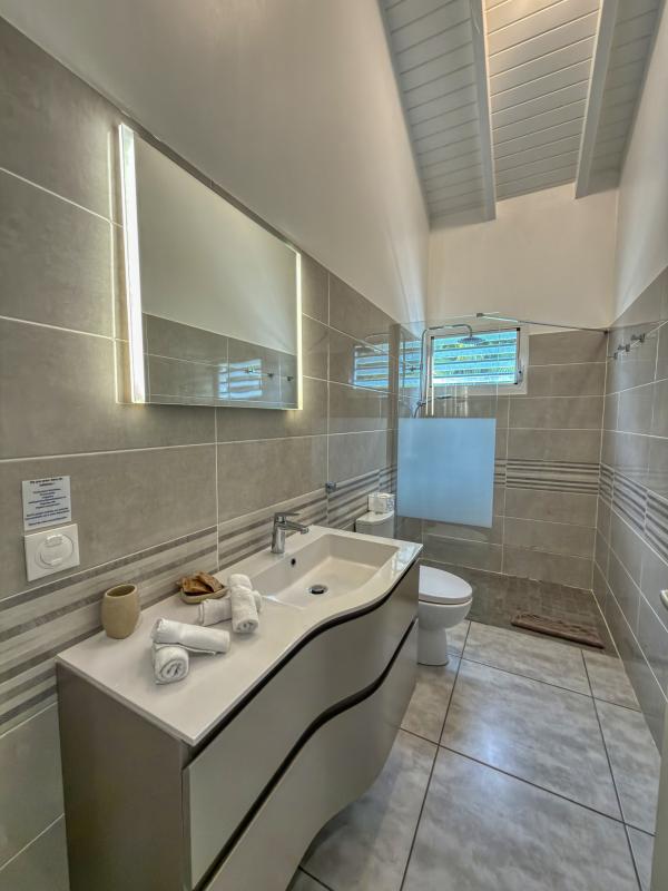 30.Location Villa piscine Saint François Guadeloupe_Salle de douche